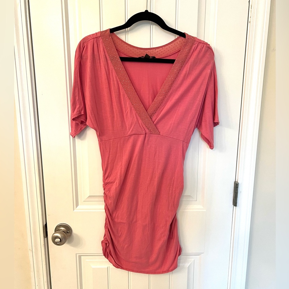 Express Large Pink 2000s Top